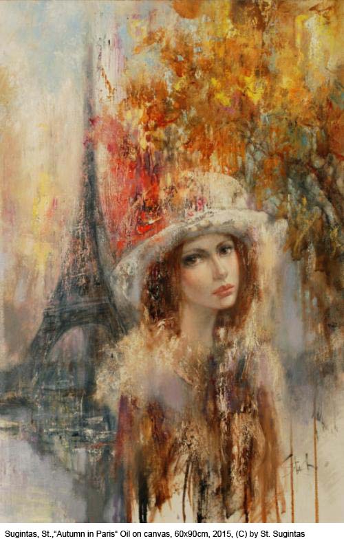Sugintas-S.-Autumn-in-Paris-Oil-on-Canvas-60x90cm-2015